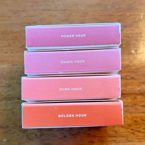 Tower 28 Cream Blushes: Power Hour, Magic Hour, Rush Hour, Golden Hour